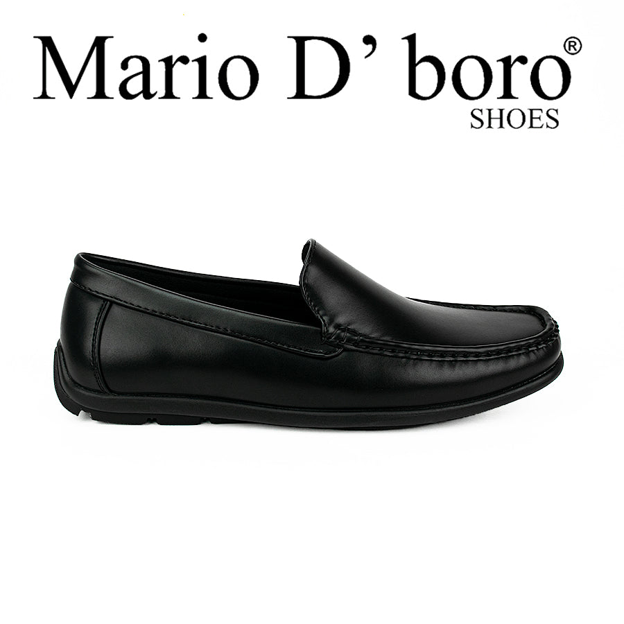 Mario D' Boro Men's Casual Shoes Mv 22018 Black/Tan