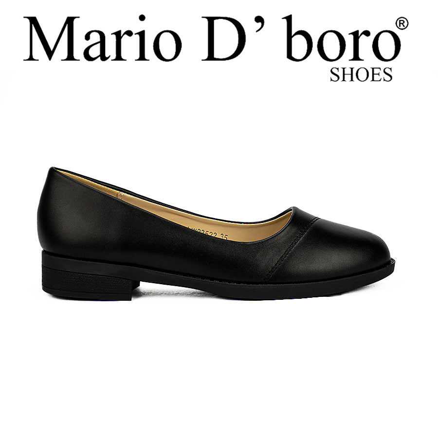 Mario D' Boro Women's Sshs Flat Shoes Lw 23522 Black