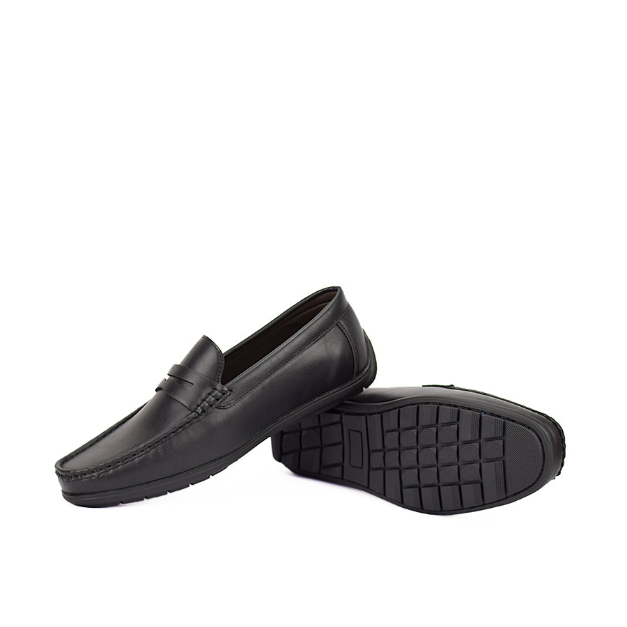 Mario D' Boro Men's Casual Loafers Mw 22379 Black