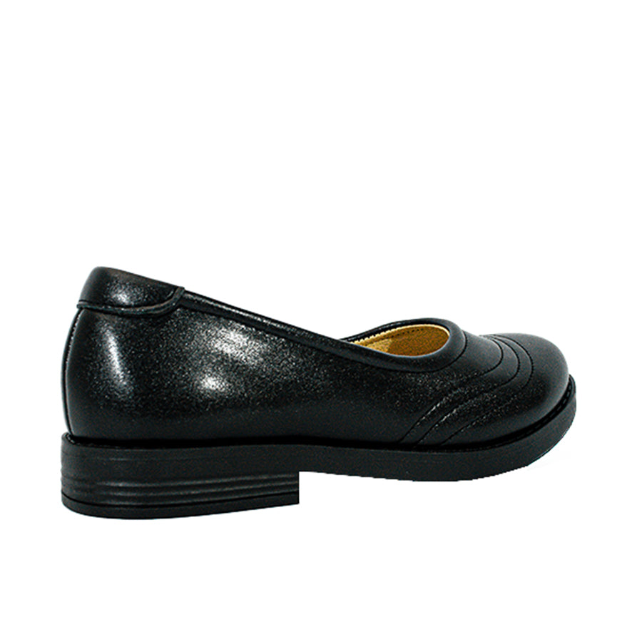 Mario D' Boro Kids Girls Sshs Flats KX 24017 Black C55