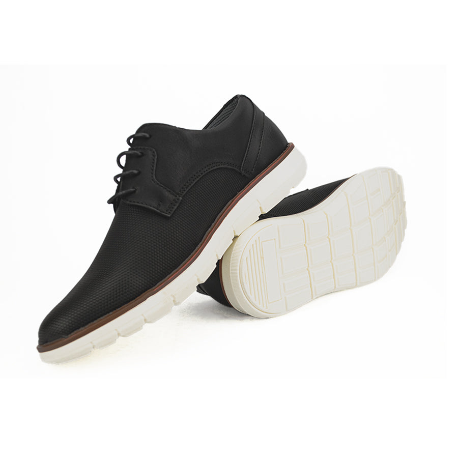 Mario D' Boro Men's Casual Sneakers Mw 24581 Black/Dark Brown C42