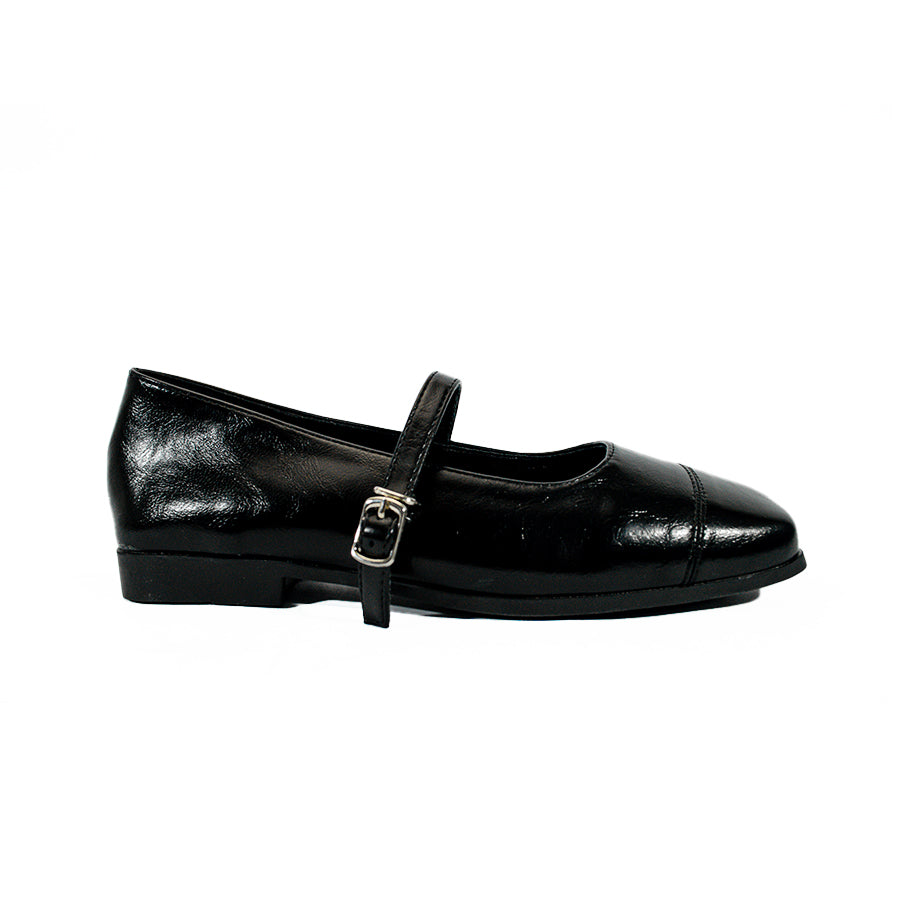 Mario D' boro Women's SSHS Flats LX 27312 Black C54