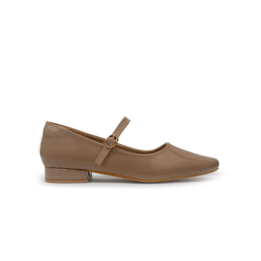 Mario D' boro Women's Ballet Flats LY 29411 Beige / Black C79