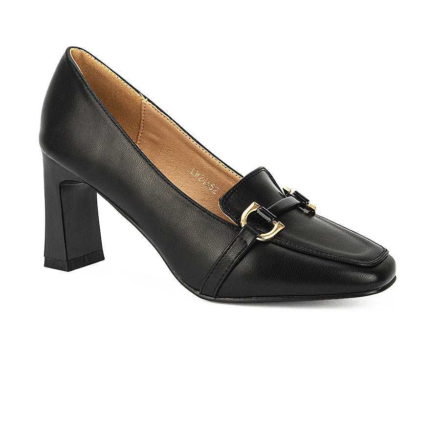 Mario D' Boro Women's Pumps Shoes Lw 24552 Black/Beige C34