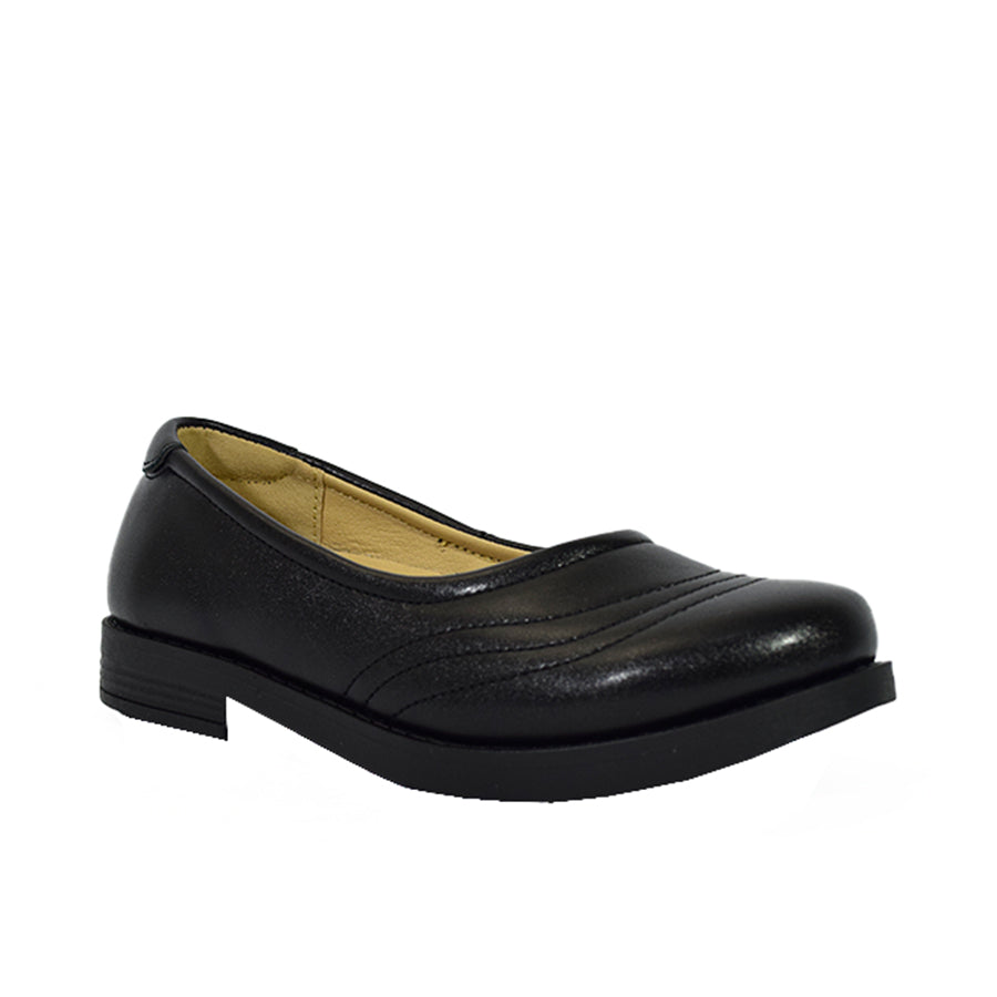 Mario D' Boro Kids Girls Sshs Flats KX 24017 Black C55