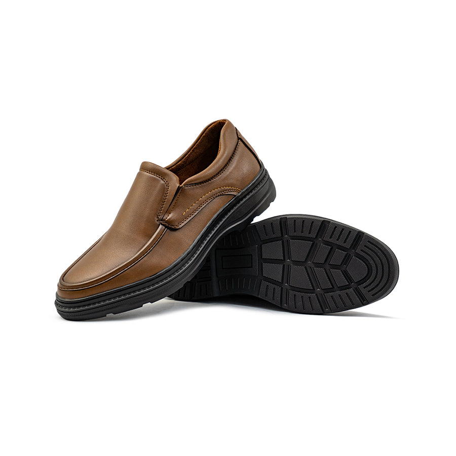 Men's Formal Slip On MY 26299 Black / Brown C77