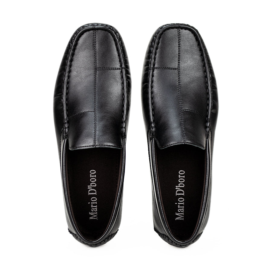 Mario D' Boro Men's Casual Shoes Mv 22580 Black/Dark Brown