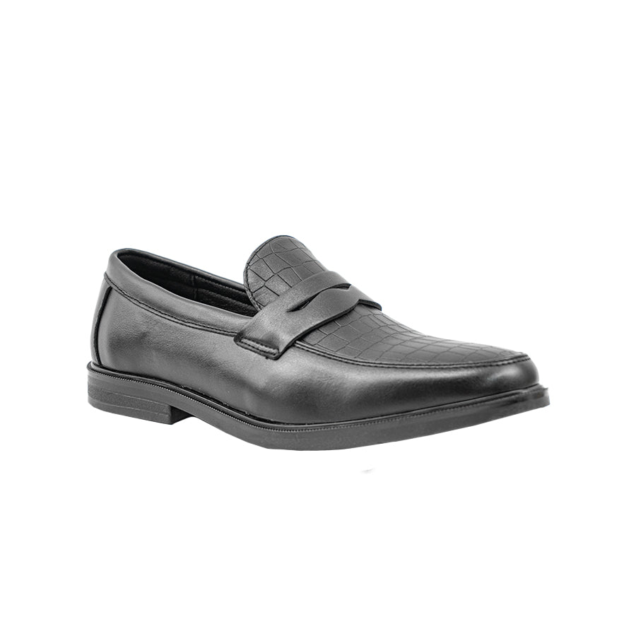Men's Formal Slip On my 26069 BLACK / DARK BROWN