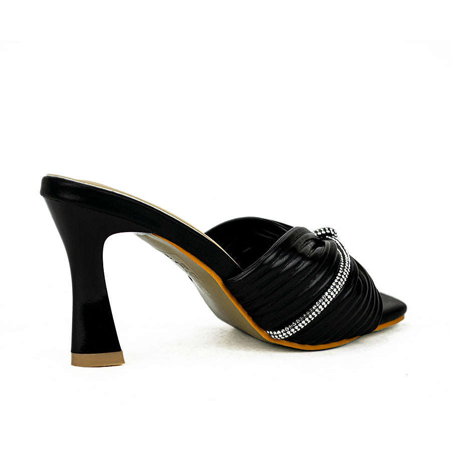 Mario D' Boro Women's Heeled Sandals Lv 22633 Black/White