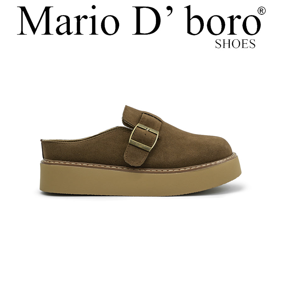 Women's Mules LY 28826 Bone/Medium Brown C74