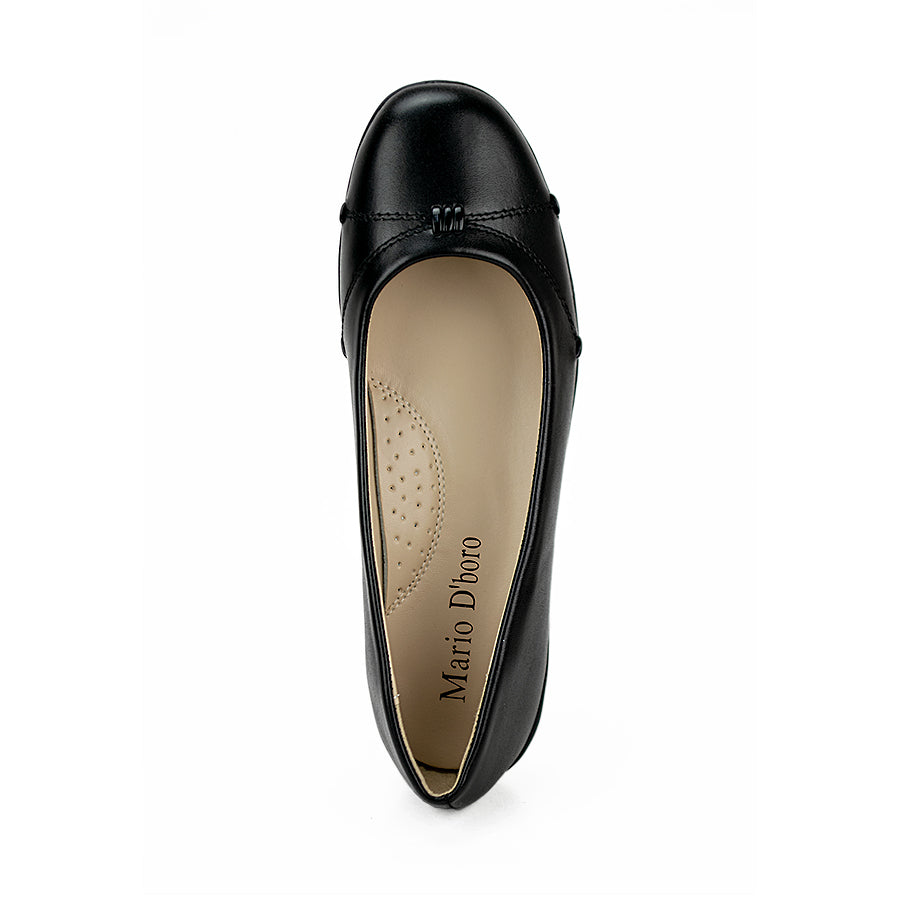 Mario D' Boro Women's Sshs Flat Lv 22226 Black