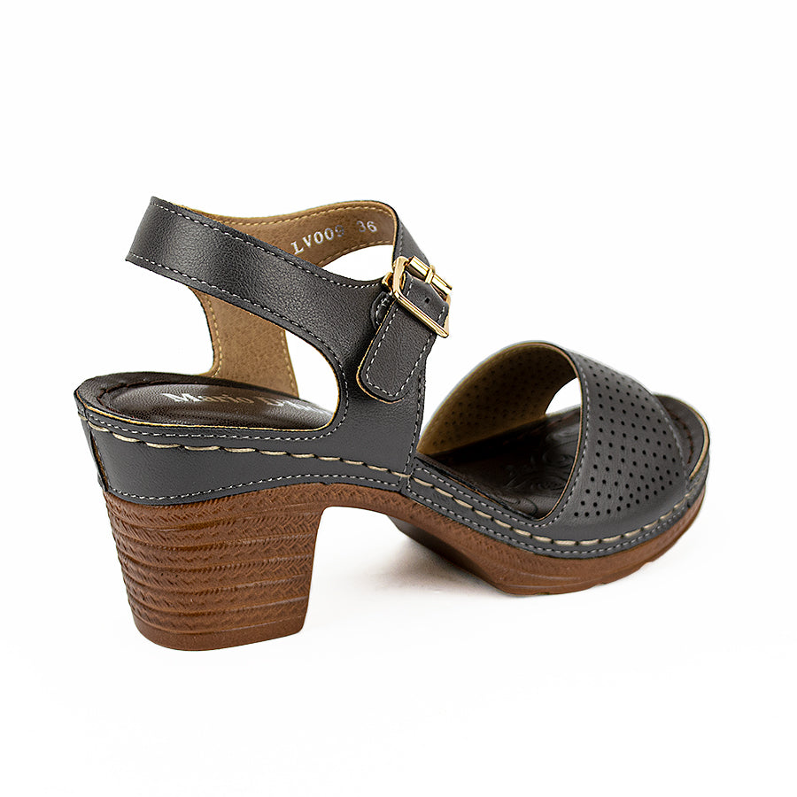 Mario D' Boro Women's Sandals Lv 009 Gray/Old Rose