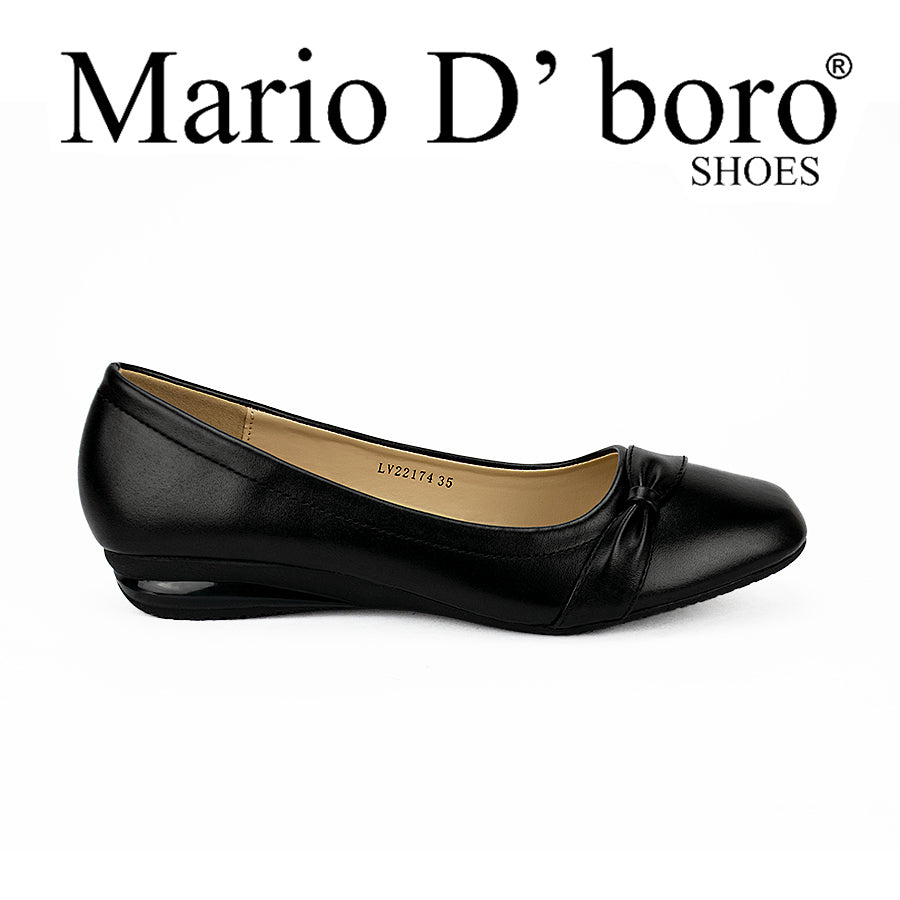 Mario D' Boro Women's Sshs Flat Lv 22174 Black