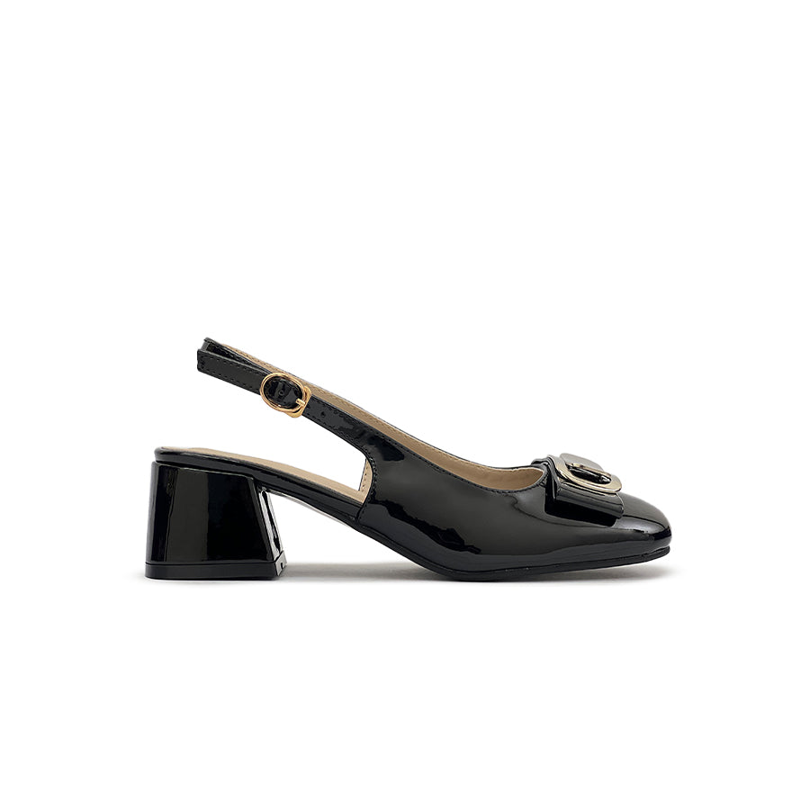 Women's Heeled Sandals LY 29053 Black/Taupe C76