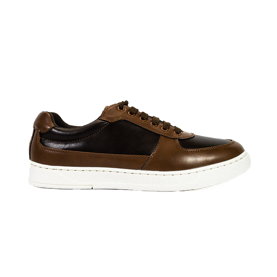 Mario D' Boro Men's Casual Sneakers MX 25403 Dark Brown C59