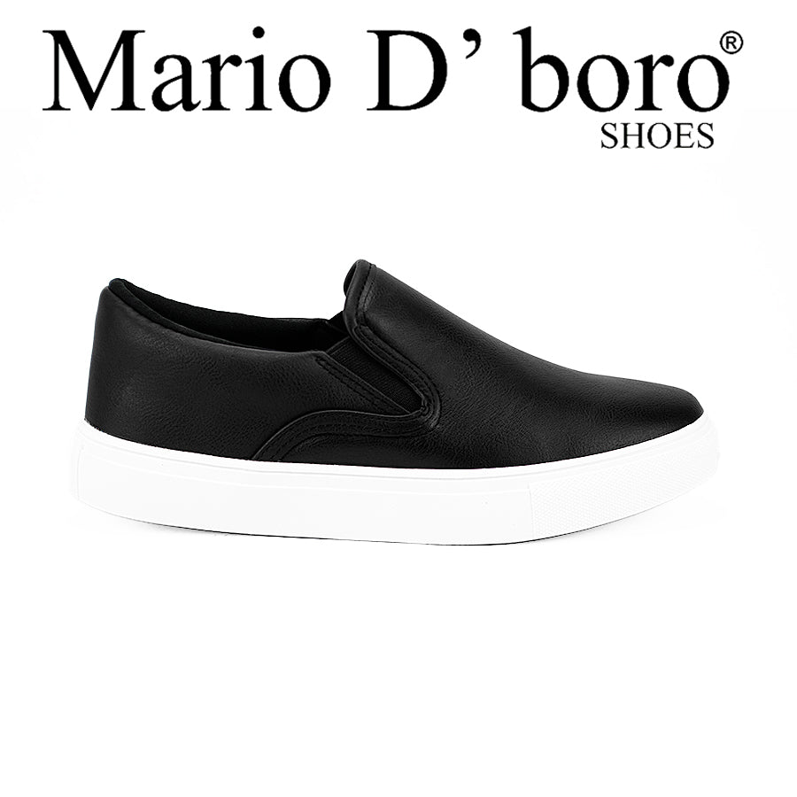 Mario D' Boro Women's Sneakers Shoes Lw 22541 Black/White