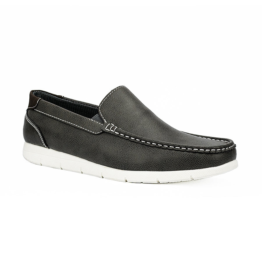 Mario D' Boro Men's Casual Loafers Mw 24578 Black/Gray C42