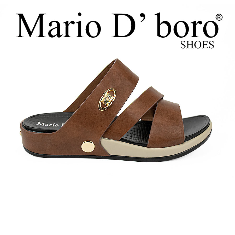 Mario D' Boro Women's Sandals Lv 020 Black/Brown