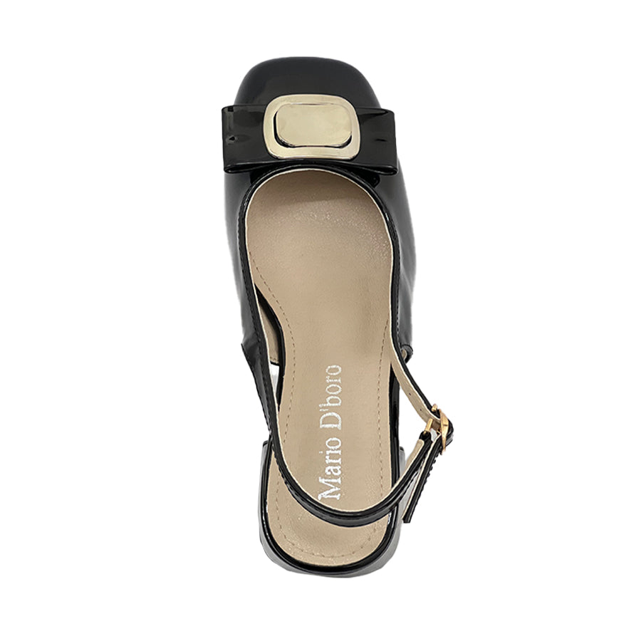 Women's Heeled Sandals LY 29053 Black/Taupe C76