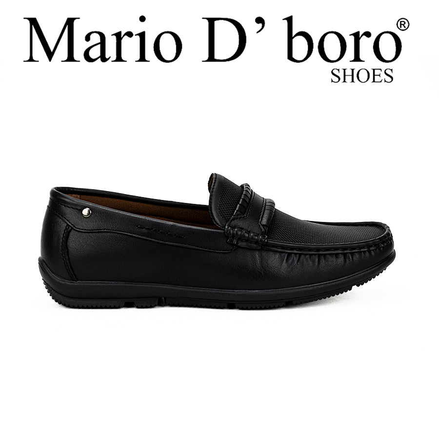 Mario D' Boro Men's Casual Shoes Mv 22174 Black