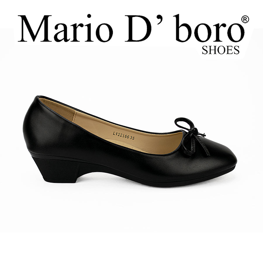 Mario D' Boro Women's Sshs Flat Lv 22166 Black