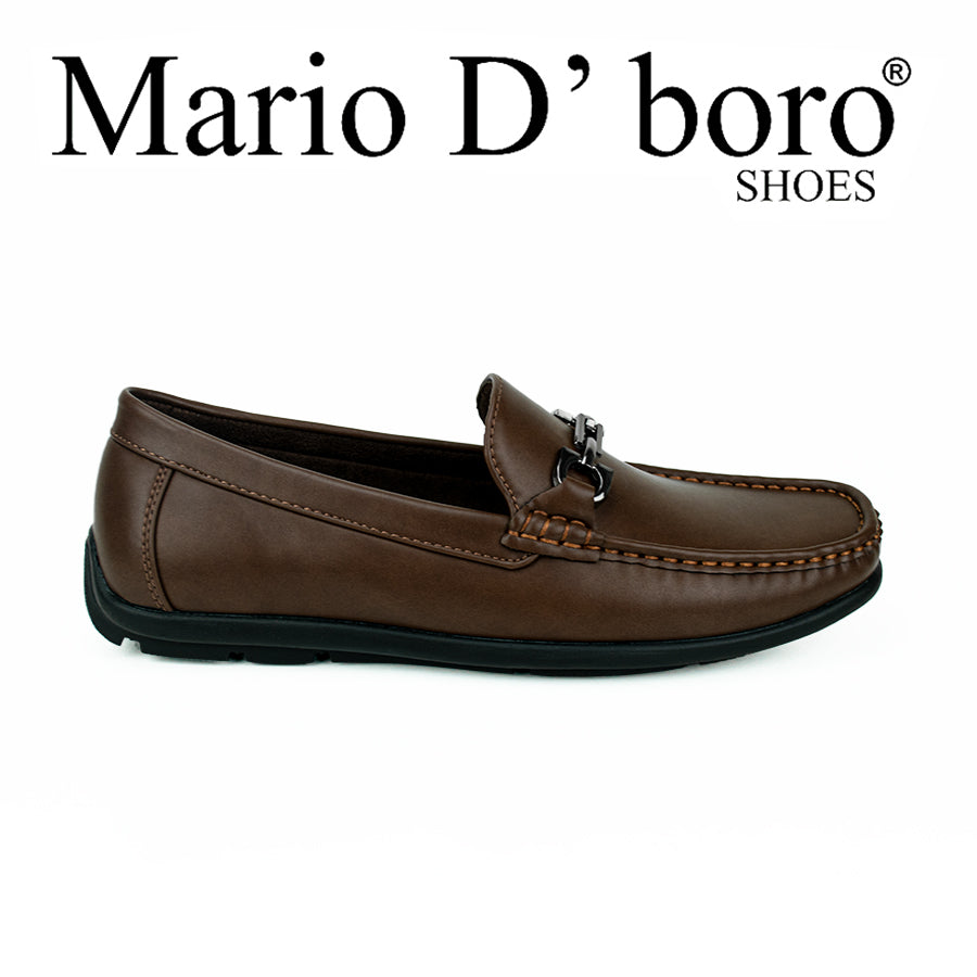 Mario D' Boro Men's Casual Shoes Mv 22015 Black/Brown