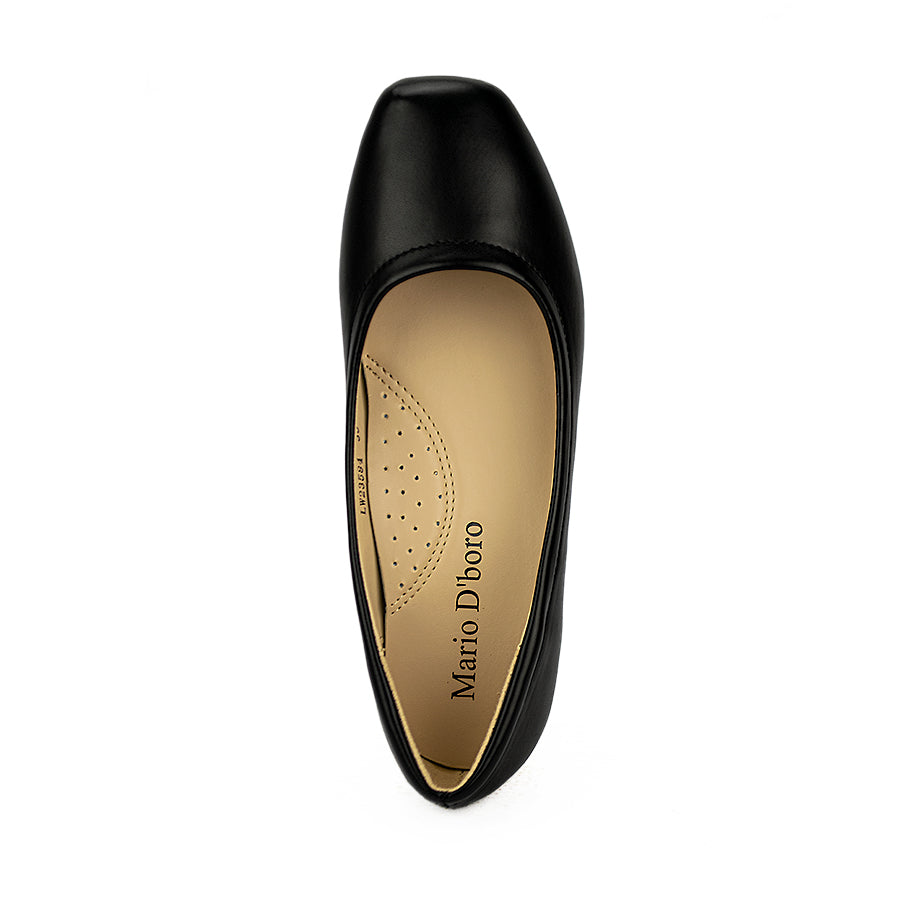 Mario D' Boro Women's Sshs Flat Shoes Lw 23584 Black