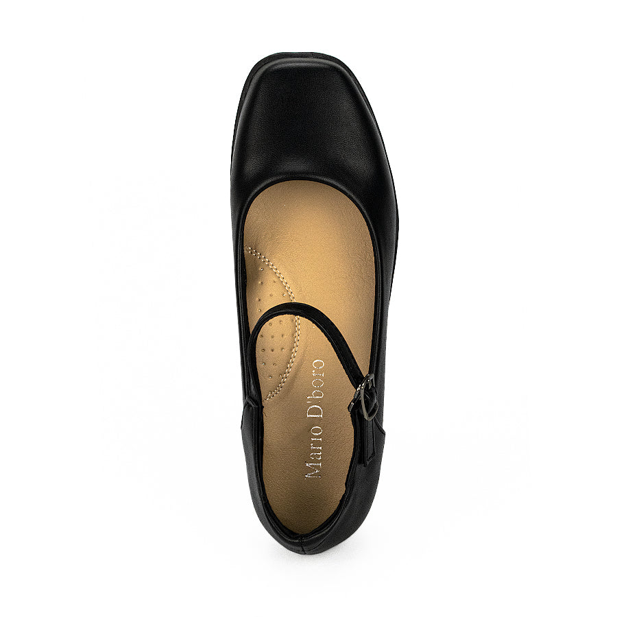 Mario D' Boro Women's Sshs Flat Lw 24591 Black C31 - C40