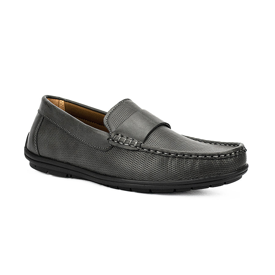 Mario D' Boro Men's Casual Loafers Mw 24394 Black/Dark Gray C42