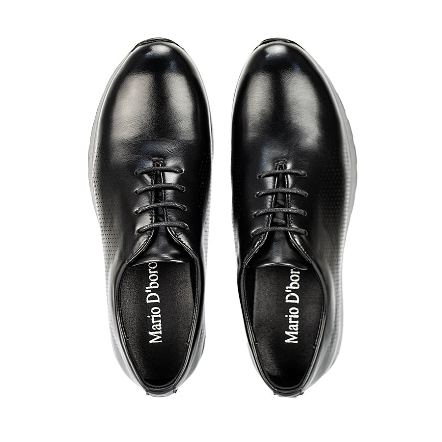 Mario D' Boro Men's Casual Sneakers Mw 23458 Black/Brown C30