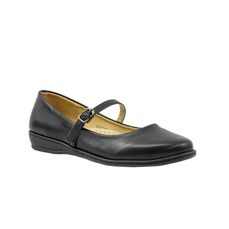 Women's SSHS Flats LY 27695 Black C73