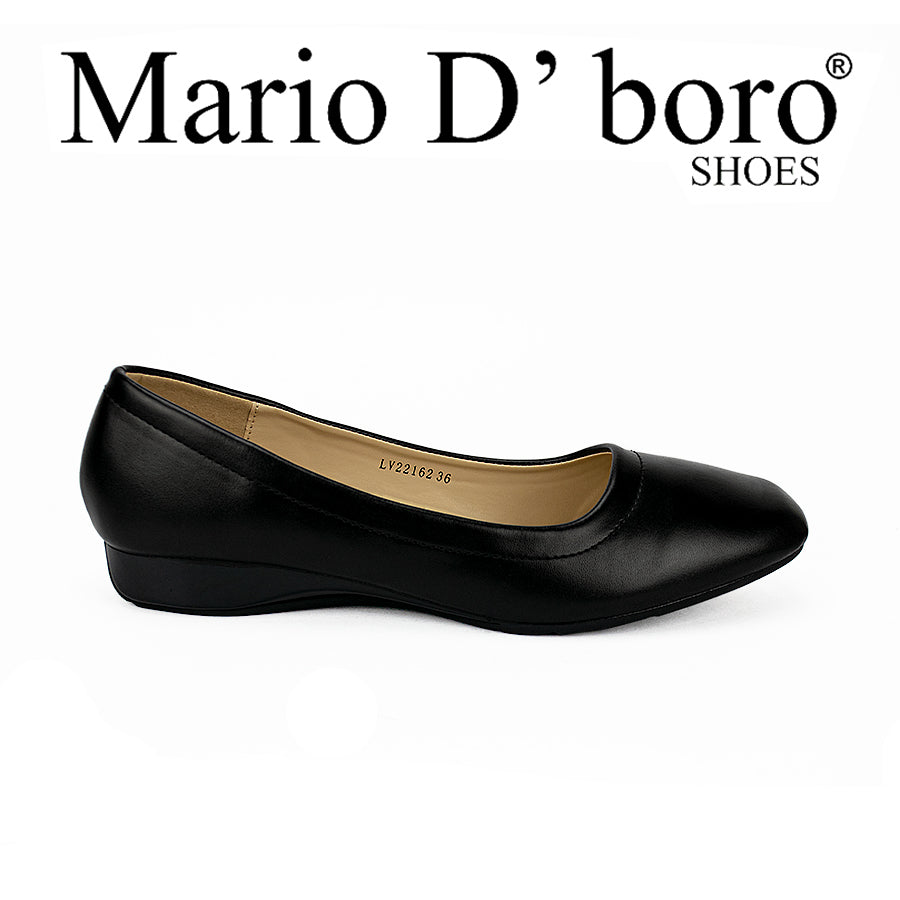 Mario D' Boro Women's Sshs Flat Lv 22162 Black