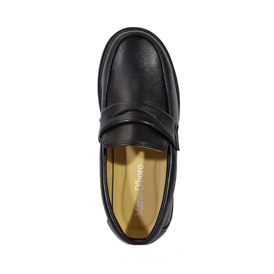 Mario D' Boro Kids Boys Sshs Shoes KX 24012 Black C55