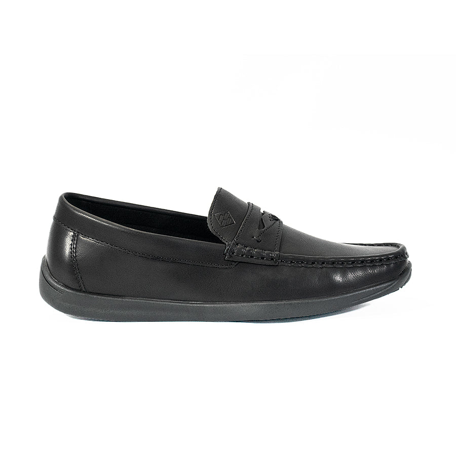 Mario D' Boro Men's Casual Loafers MY 25362 Black C64