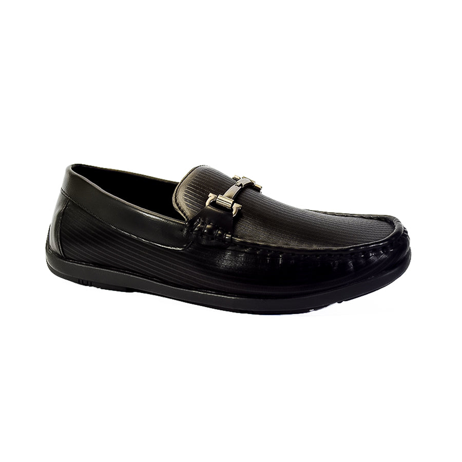 Mario D' Boro Men's Casual Loafers MX 25040 Black C53