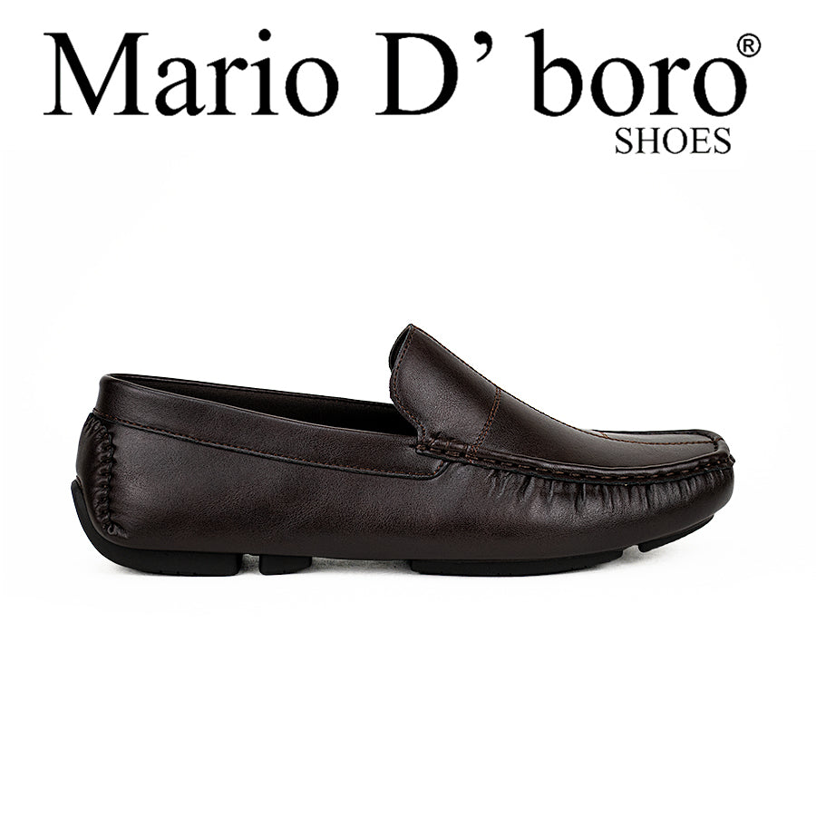 Mario D' Boro Men's Casual Shoes Mv 22580 Black/Dark Brown