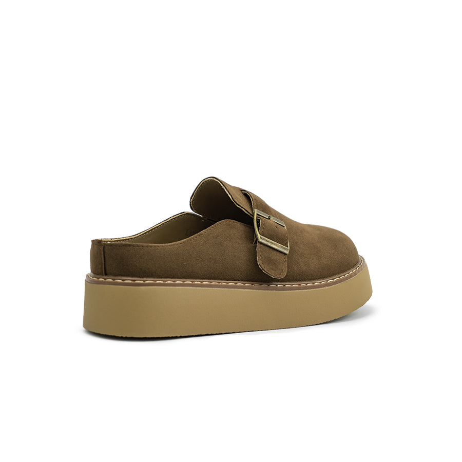 Women's Mules LY 28826 Bone/Medium Brown C74