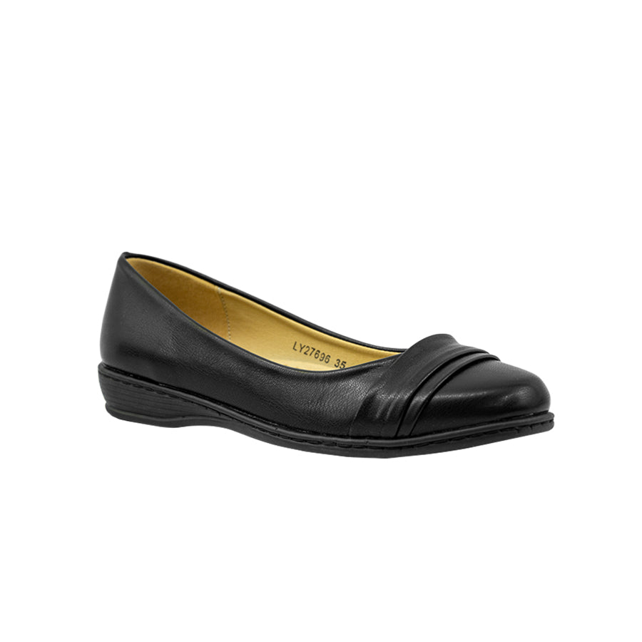Women's SSHS Flats LY 27696 Black C73