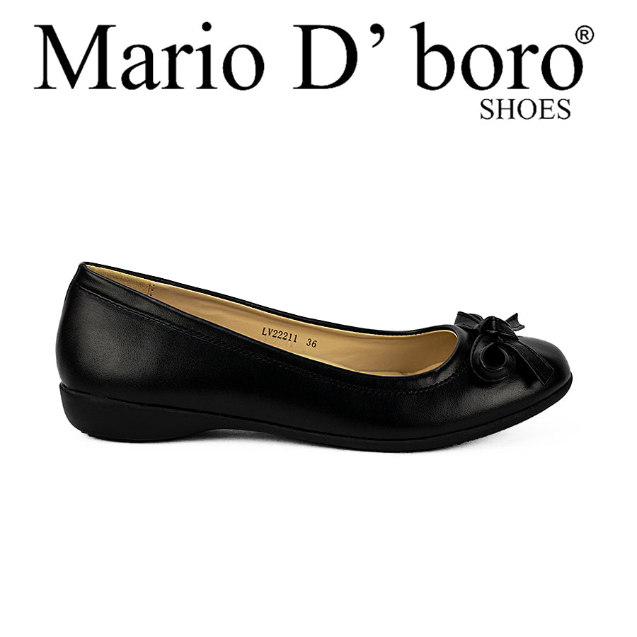 Mario D' Boro Women's Sshs Flats Shoes Lw 22211 Black