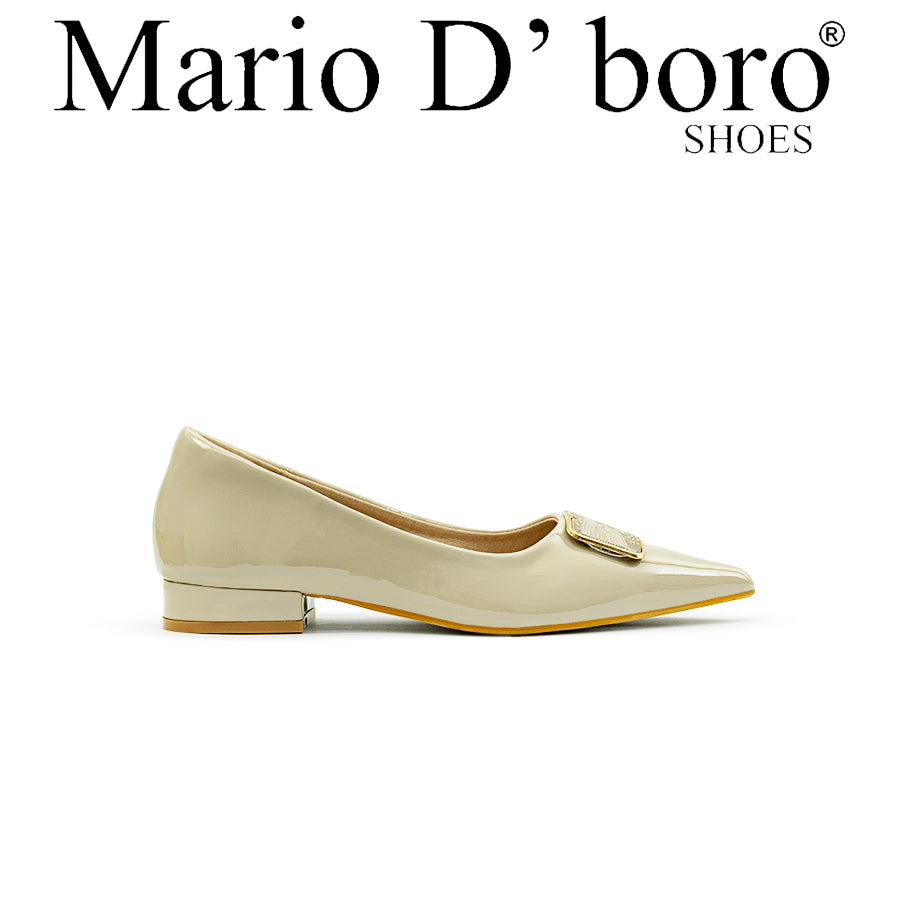 Mario D' boro Women's Ballet Flats LY 29366 - Brown / Taupe C80