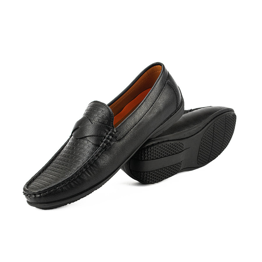 Mario D' Boro Men's Casual Loafers Mw 23973 Black C38