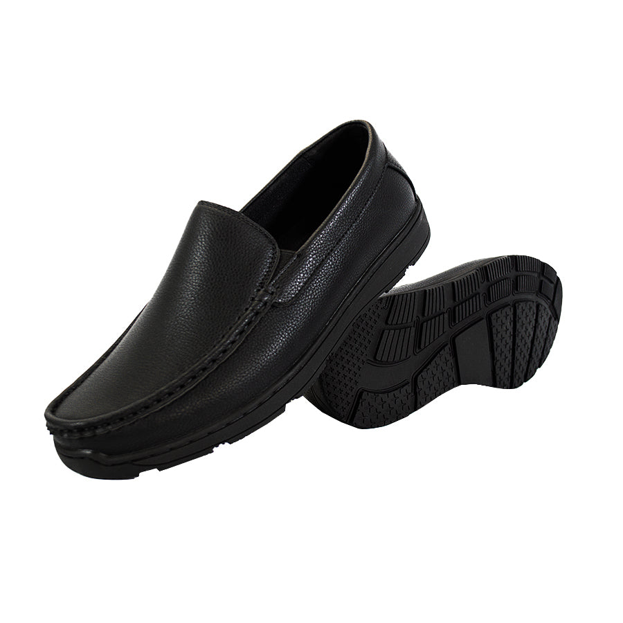 Mario D' Boro Men's Casual Loafers MX 25697 Black/Dark Brown C62