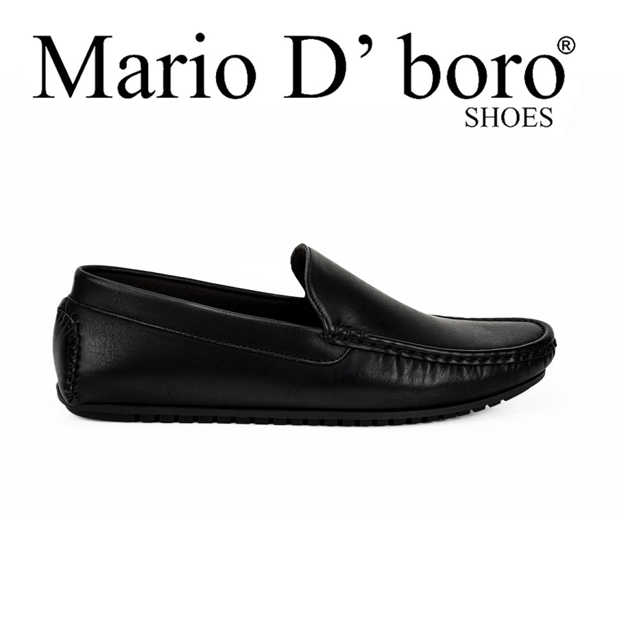Mario D' Boro Men's Casual Shoes Mv 22088 Black/Tan