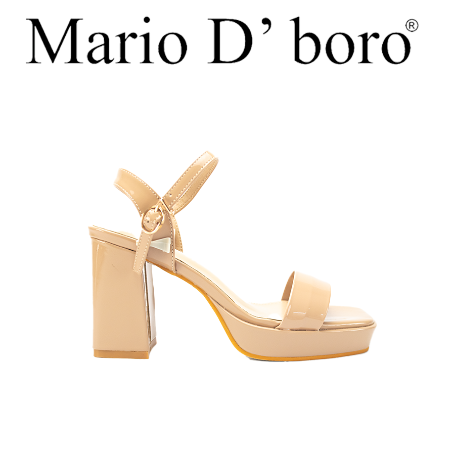 Mario D' Boro Women's Heeled Sandals Lw 23286 Black/Taupe C51 C65
