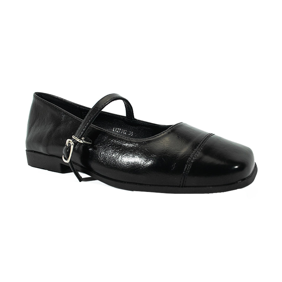 Mario D' boro Women's SSHS Flats LX 27312 Black C54