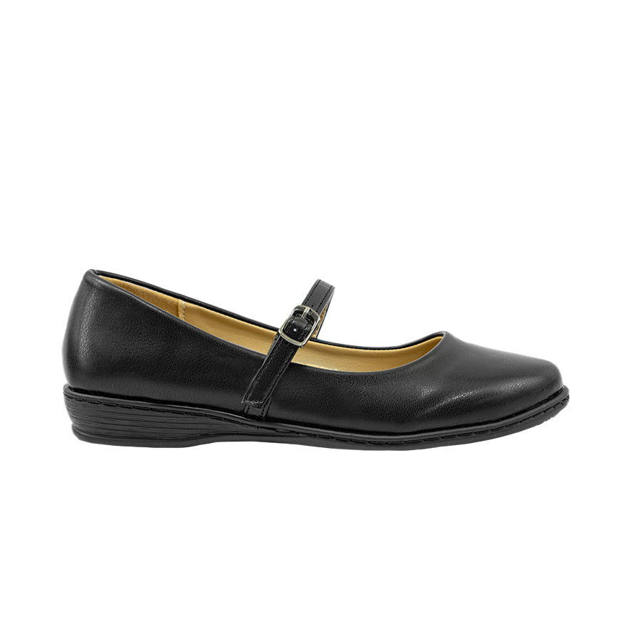 Women's SSHS Flats LY 27695 Black C73