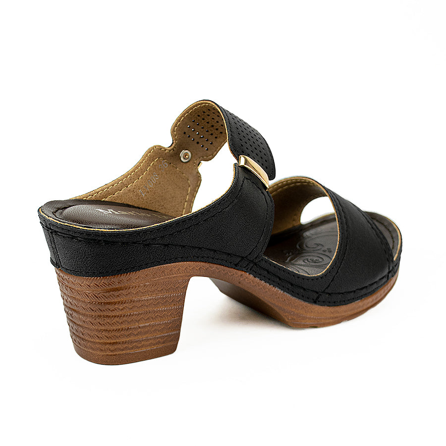 Mario D' Boro Women's Sandals Lv 008 Black/White