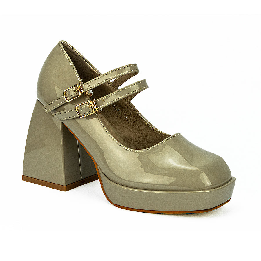 Mario D' Boro Women's Pumps Shoes Lw 25181 Black/Taupe C34, C41