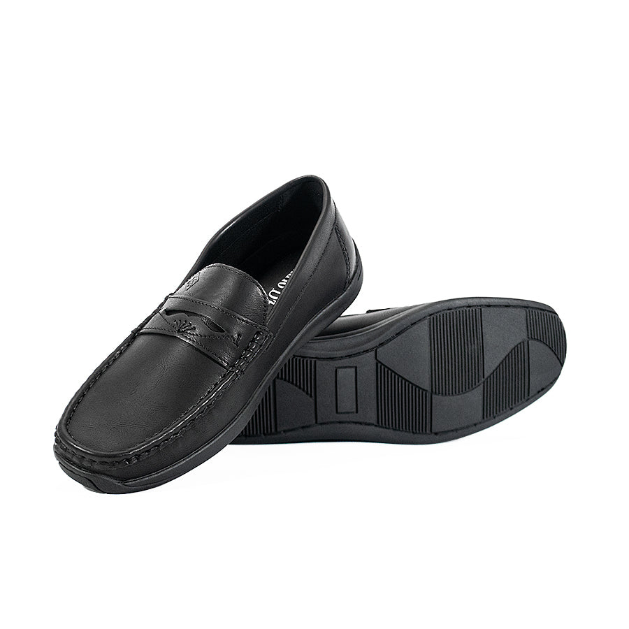 Mario D' Boro Men's Casual Loafers MY 25362 Black C64