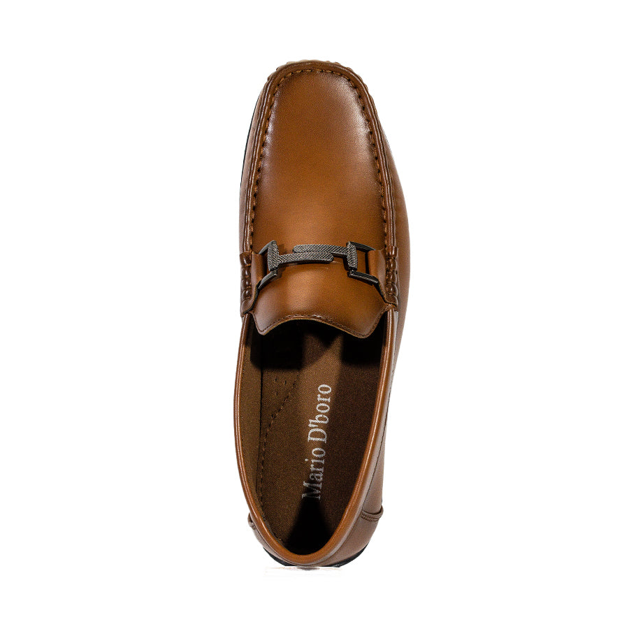 Mario D' Boro Men's Casual Loafers MX 25466 Black/Brown C59